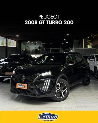PEUGEOT 2008 1.0 TURBO 200 FLEX GT CVT PEUGEOT 2008 1.0 TURBO 200 FLEX GT CVT